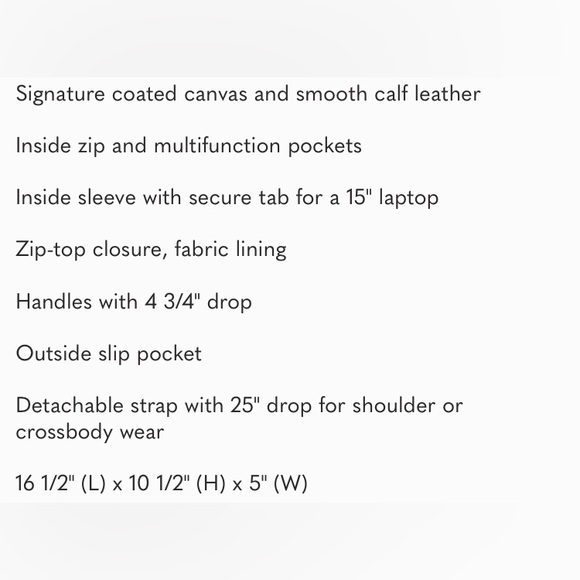 Coach Signature Ellery Small Duffle - Picture 7 of 7